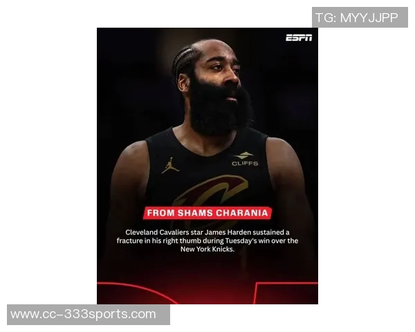 哈登坦言手指受伤状态不佳自责表现远未达到预期